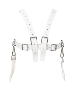 Pastel Blue Leather toddler walking safety harness (free personalisation) - Image 4