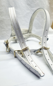 Sheep skin Genuine leather toddler walking safety reins with stitching - Image 2