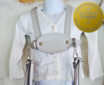 Dove Grey toddler walking safety harness (free personalisation) - Image 2