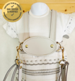 Dove Grey toddler walking safety harness (free personalisation)